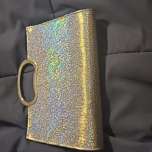 Glittery evening bag